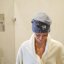 Rychleschnoucí vlasový turban s mašličkou