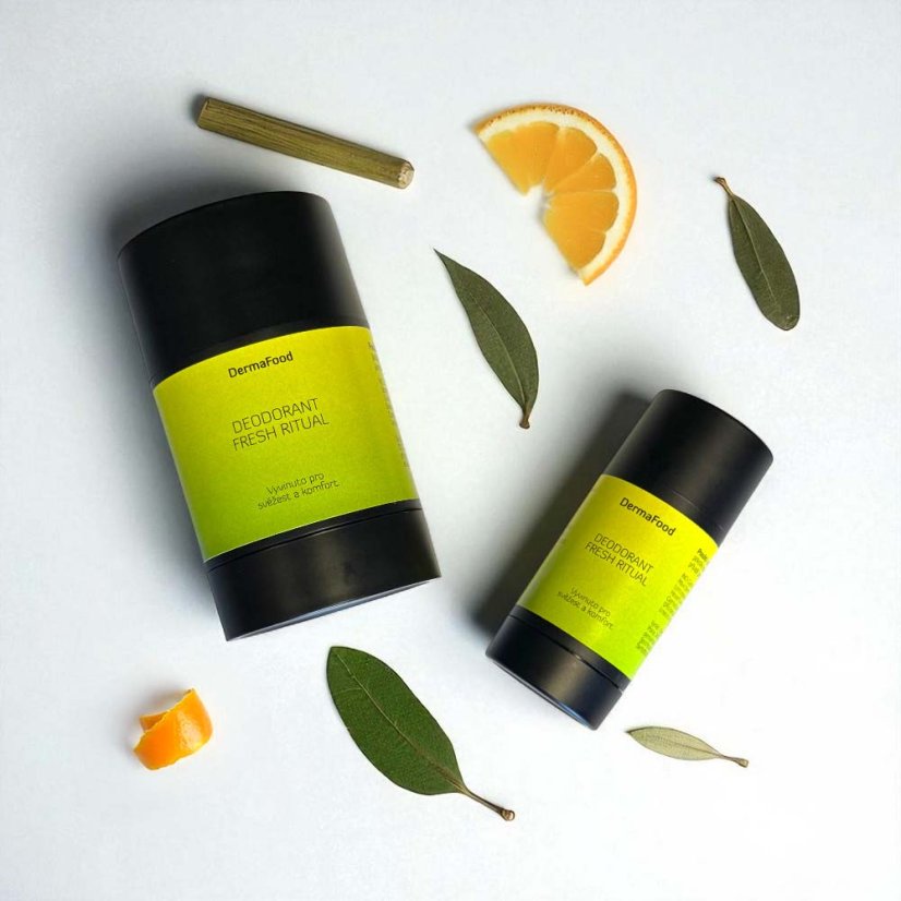 Deodorant Fresh Ritual : Lemongrass - Pomeranč - Šalvěj - Velikost: 15 g