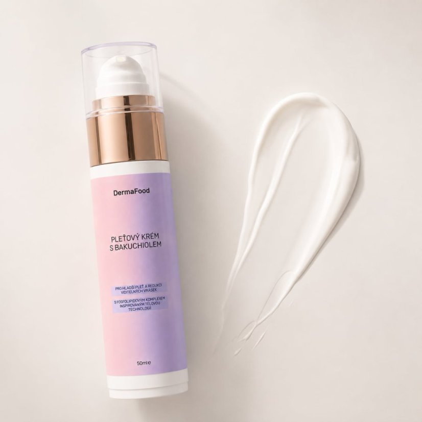 Pleťový krém s bakuchiolem - 50 ml