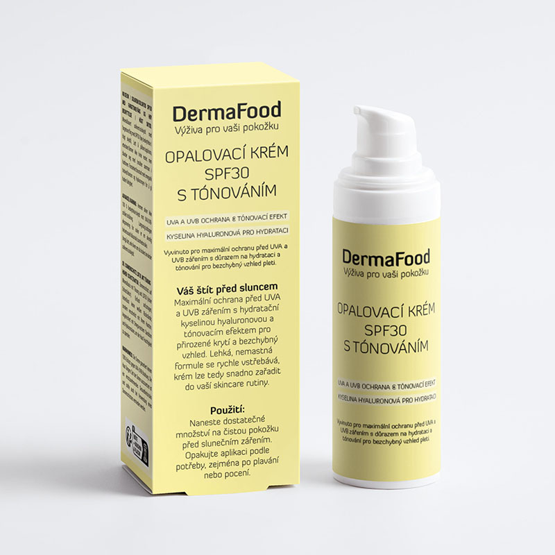 Opalovací krém SPF 30 s tónováním - 30ml
