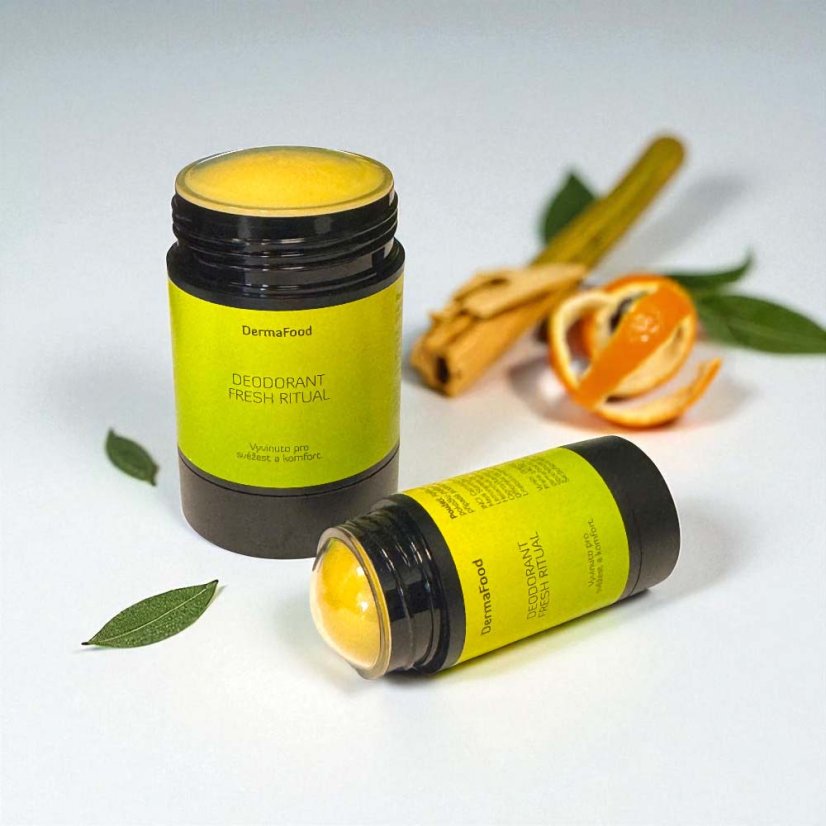 Deodorant Fresh Ritual : Lemongrass - Pomeranč - Šalvěj