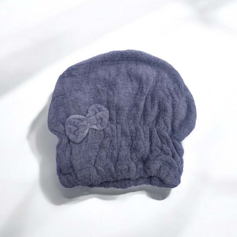 Rychleschnoucí vlasový turban s mašličkou