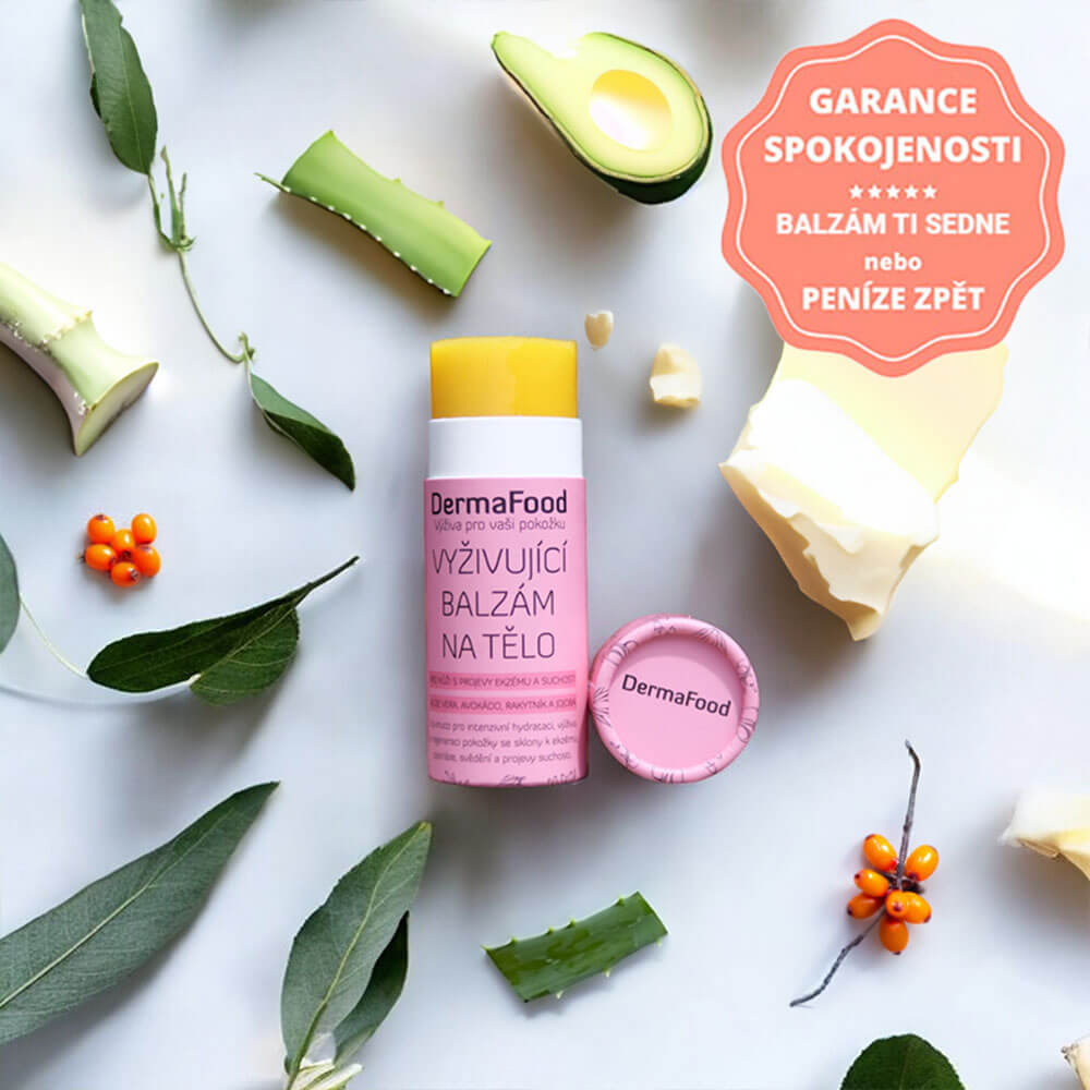 DermaFood Vyživující balzám na tělo - Ekzém a suchá pokožka, 70ml